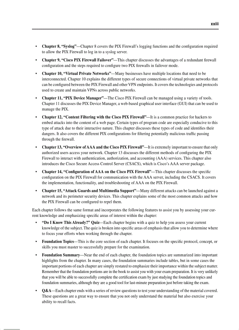 image for page CCSP Self Study CCSP Cisco Secure PIX Firewall Advanced Exam Certification Guide