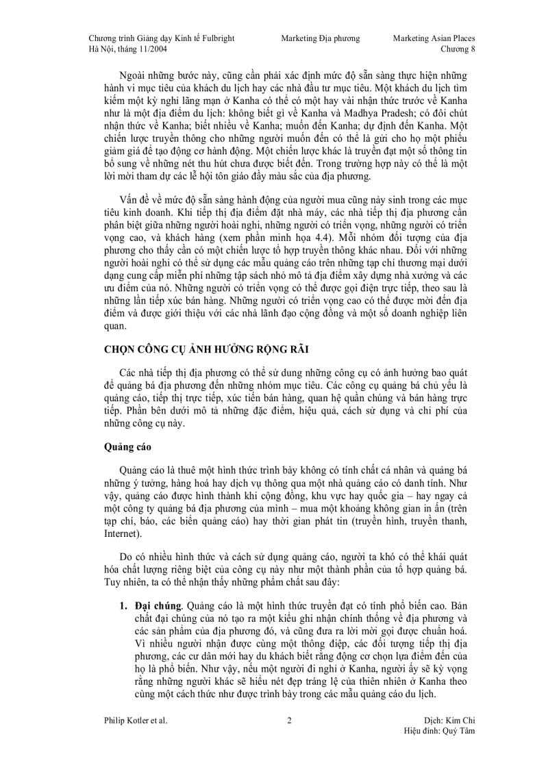 image for page Phổ biến hình tượng và thông điệp của địa phương