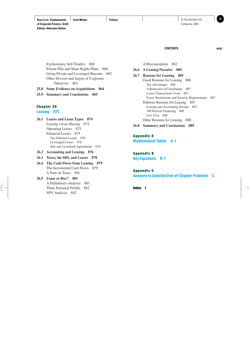 image for page Fundamentals of Corporate Finance