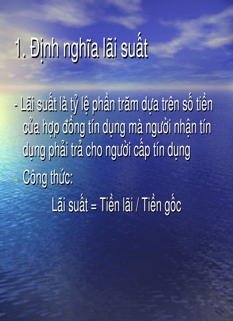 image for page Lãi suất