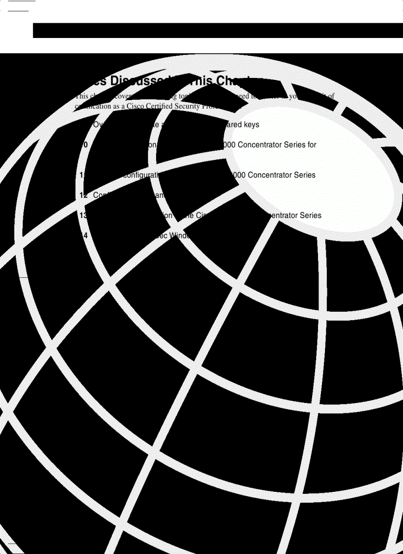 image for page Configuring Cisco VPN 3000 for Remote Access Using Preshared Keys