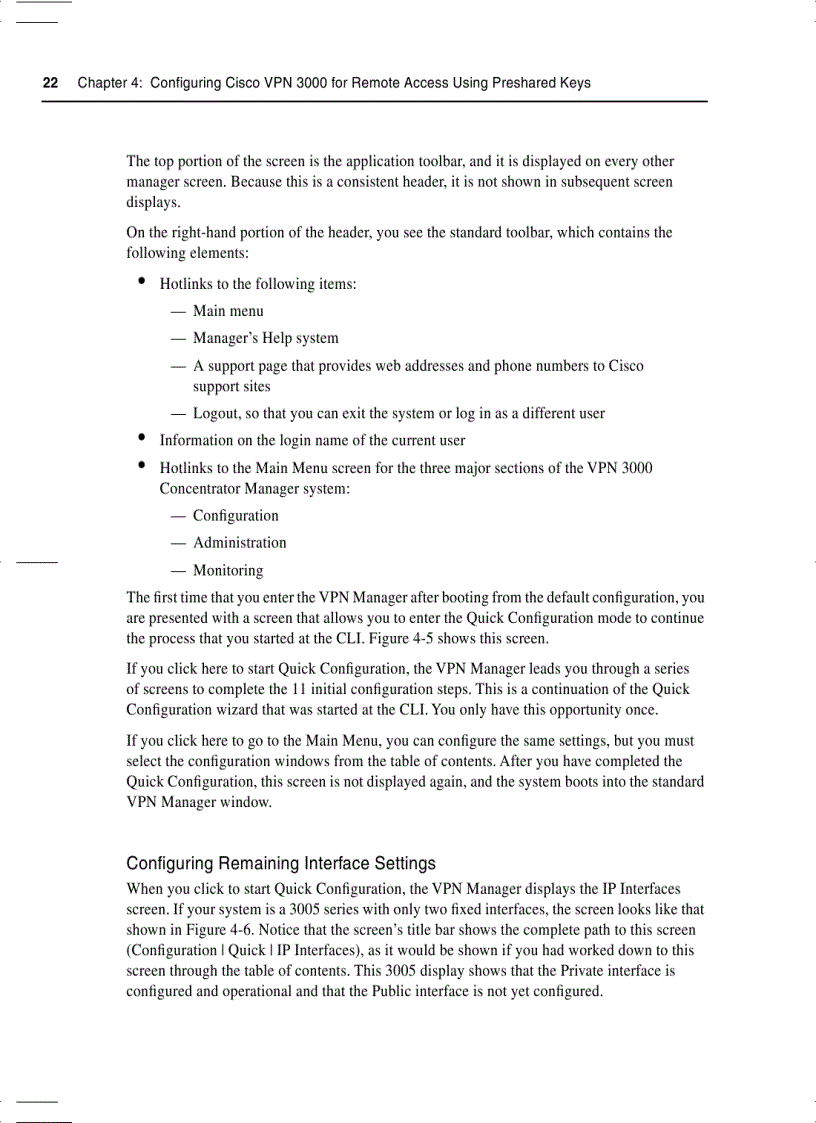 image for page Configuring Cisco VPN 3000 for Remote Access Using Preshared Keys