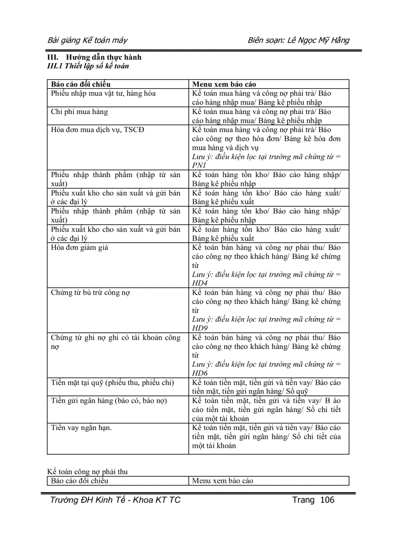 image for page Thiết lập hệ thống bảng biểu kế toán