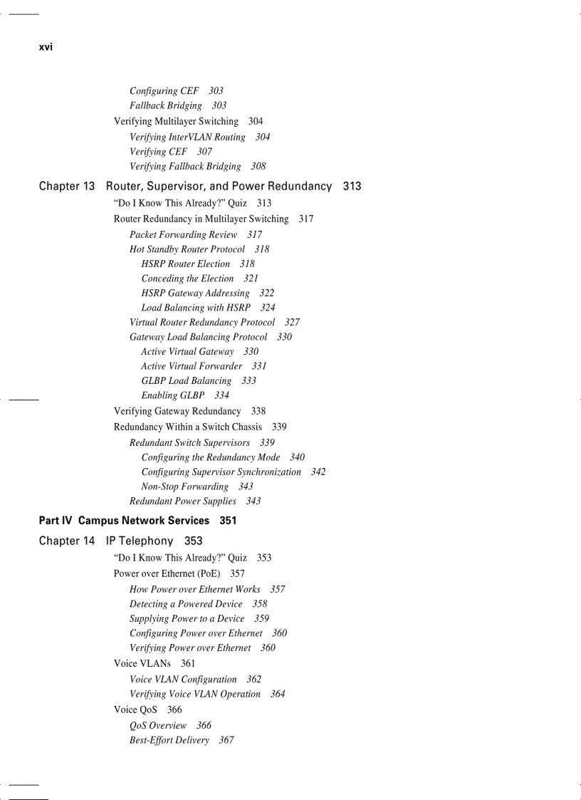 image for page CCNP Self Study CCNP BCMSN Official Exam Certification Guide