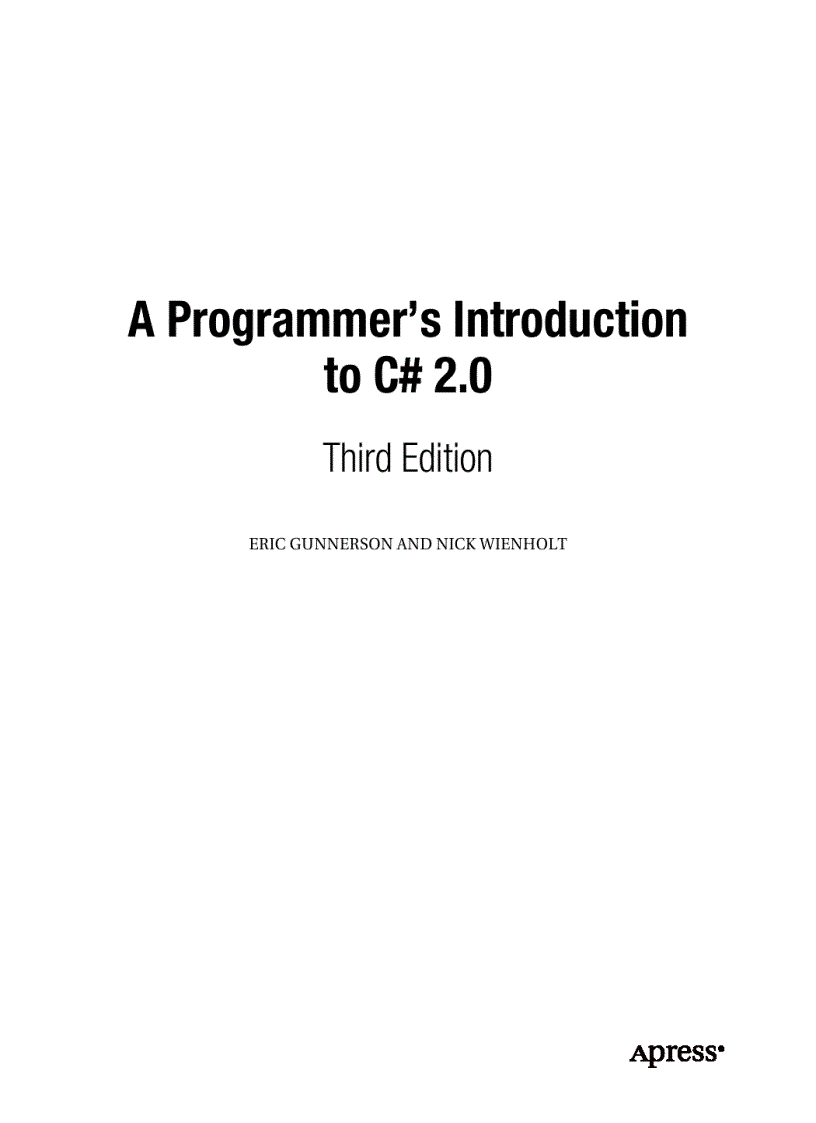 image for page A Programmer s Introduction to C 2 0
