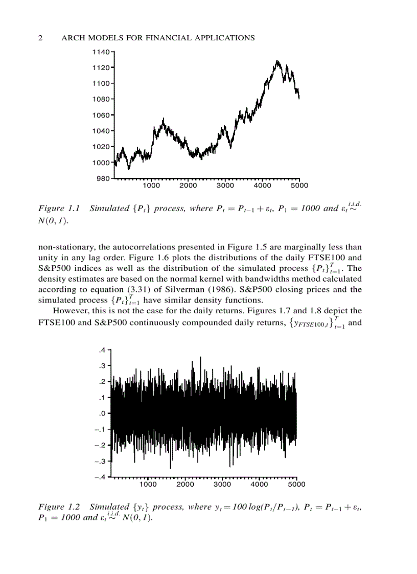 image for page ARCH Models for Financial Applications