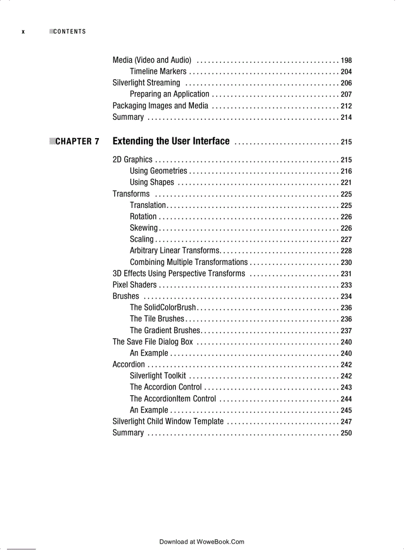 image for page Accelerated Silverlight 3
