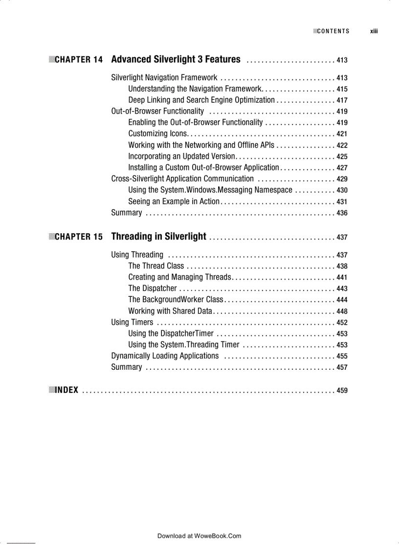 image for page Accelerated Silverlight 3