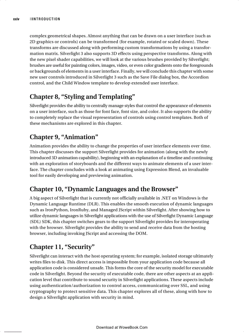 image for page Accelerated Silverlight 3