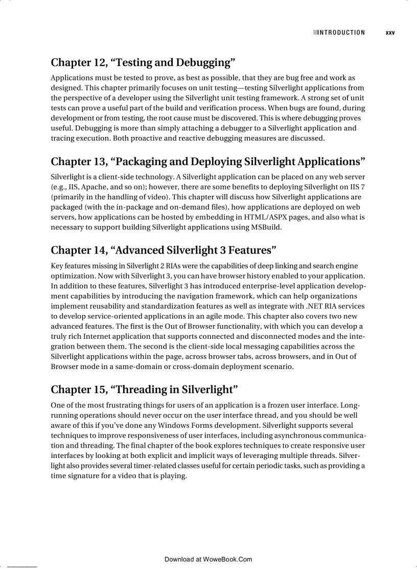image for page Accelerated Silverlight 3
