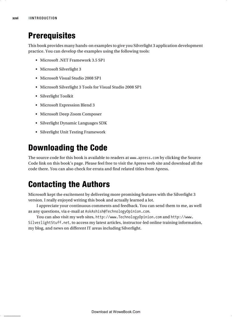image for page Accelerated Silverlight 3