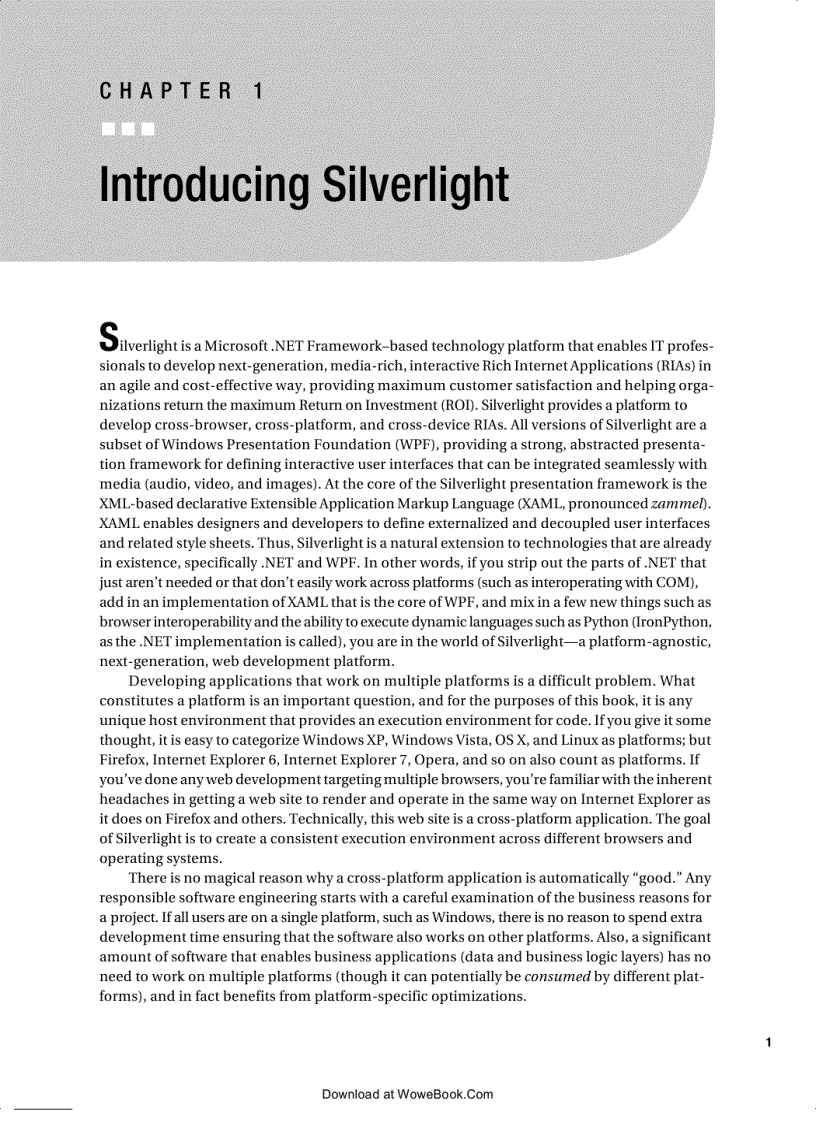 image for page Accelerated Silverlight 3