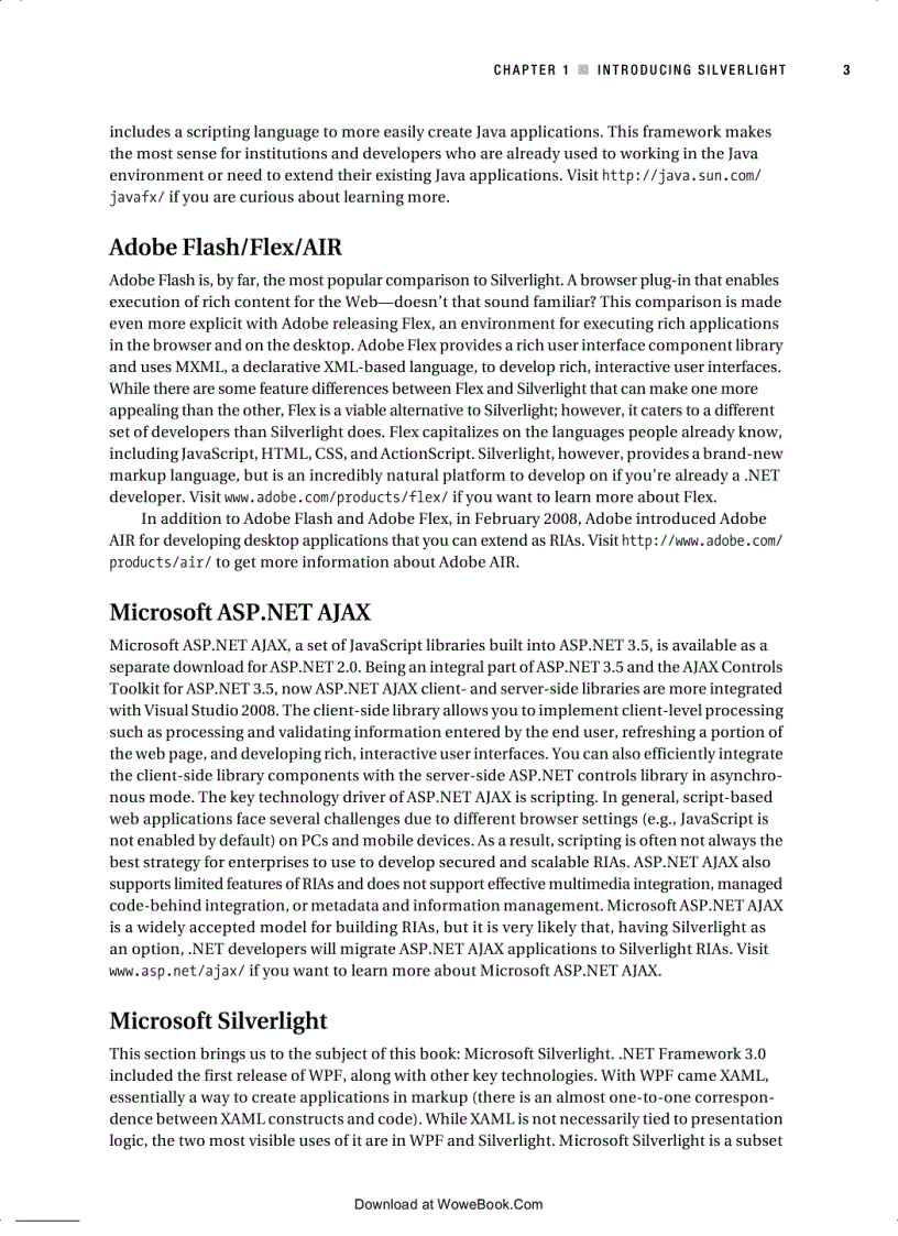 image for page Accelerated Silverlight 3