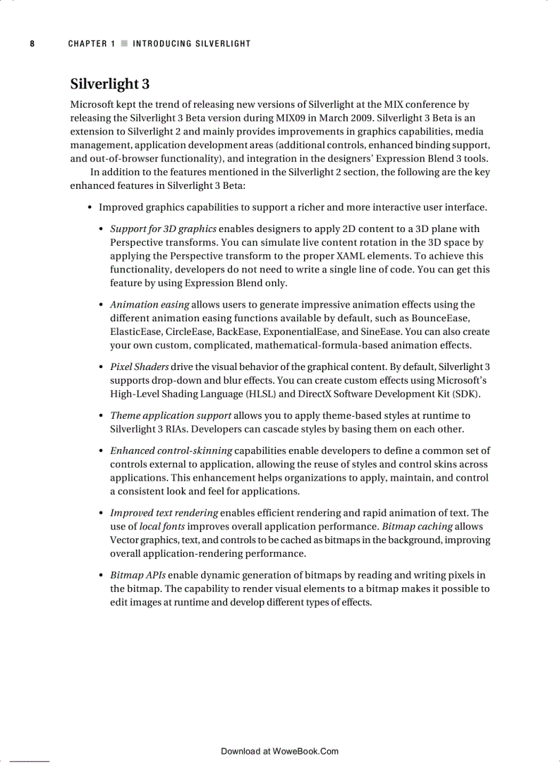 image for page Accelerated Silverlight 3