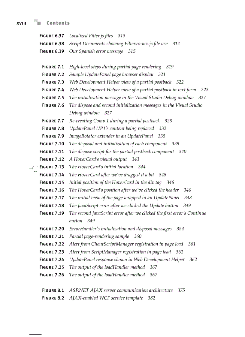 image for page Advanced ASP NET AJAX Server Controls For NET Framework 3 5