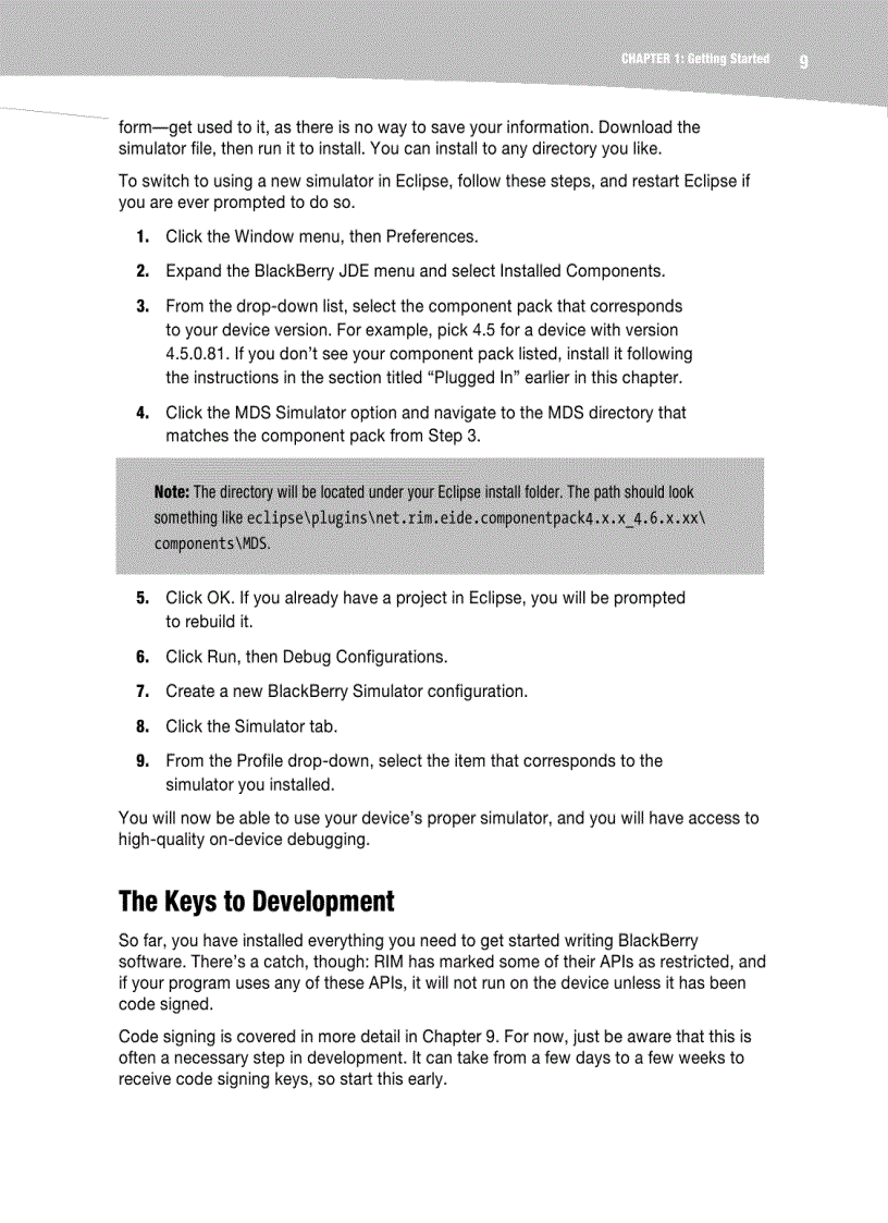 image for page Advanced BlackBerry Development