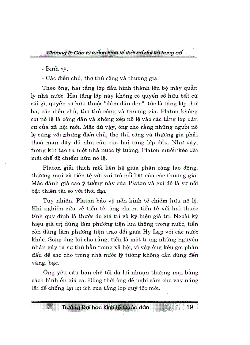 image for page Giáo trình lịch sử các học thuyết kinh tế