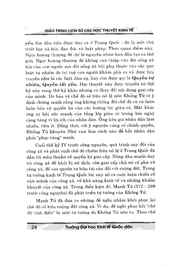 image for page Giáo trình lịch sử các học thuyết kinh tế