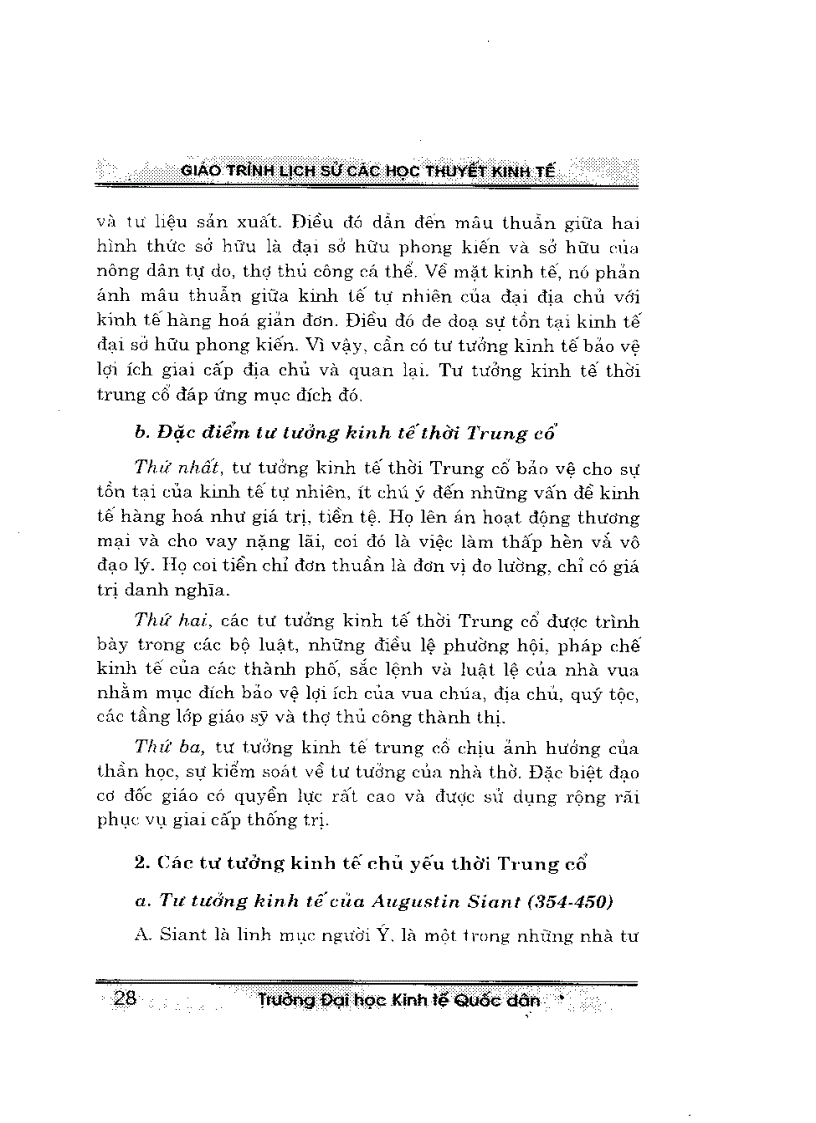 image for page Giáo trình lịch sử các học thuyết kinh tế