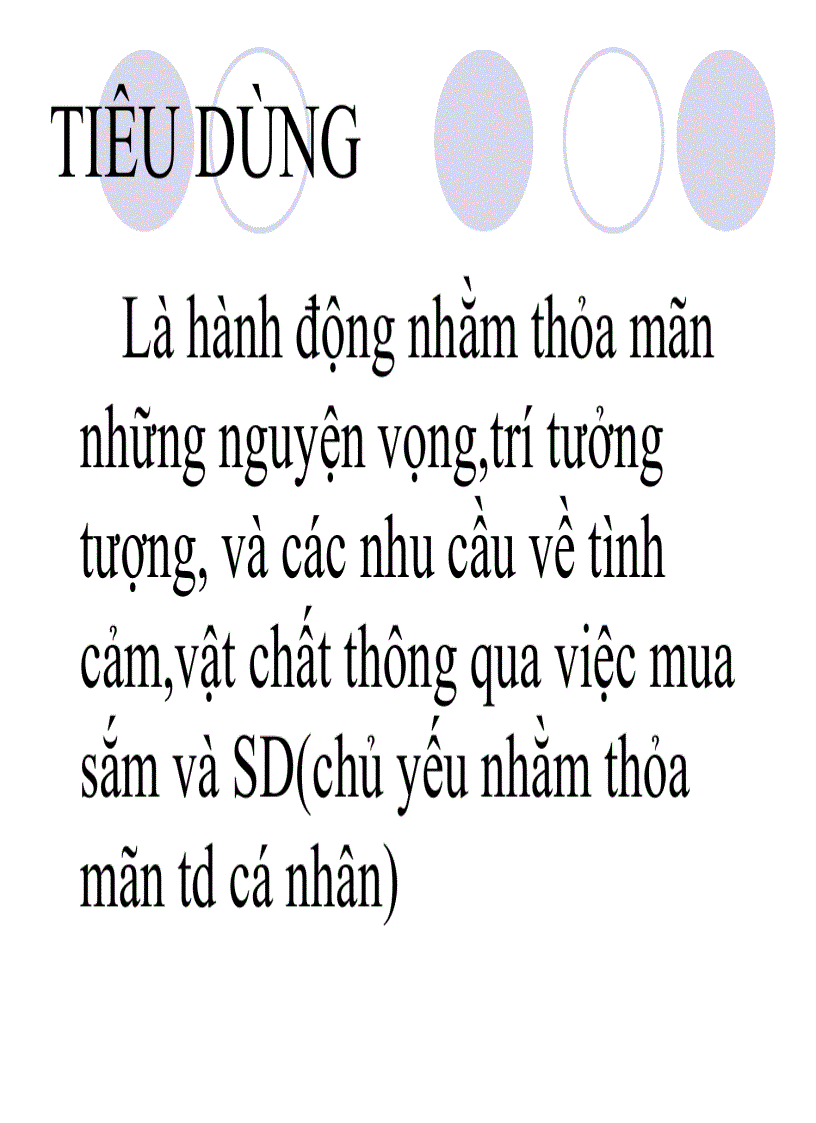 image for page Lí thuyết người tiêu dùng