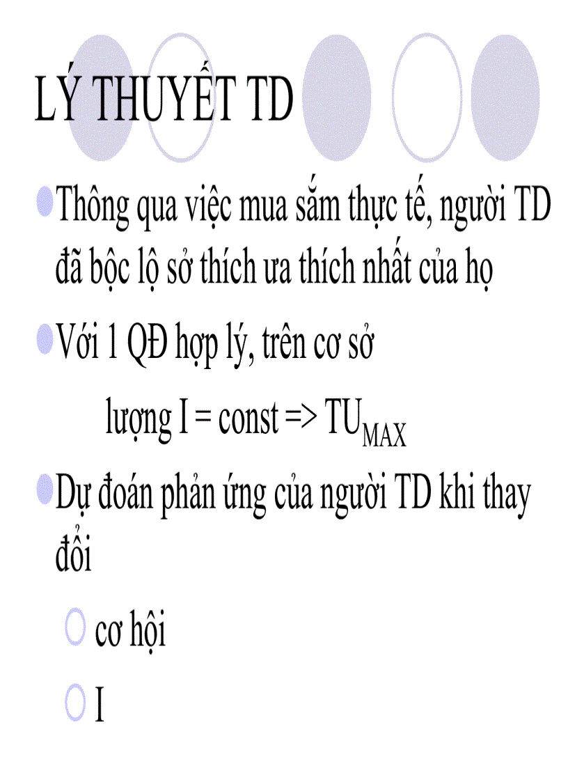 image for page Lí thuyết người tiêu dùng