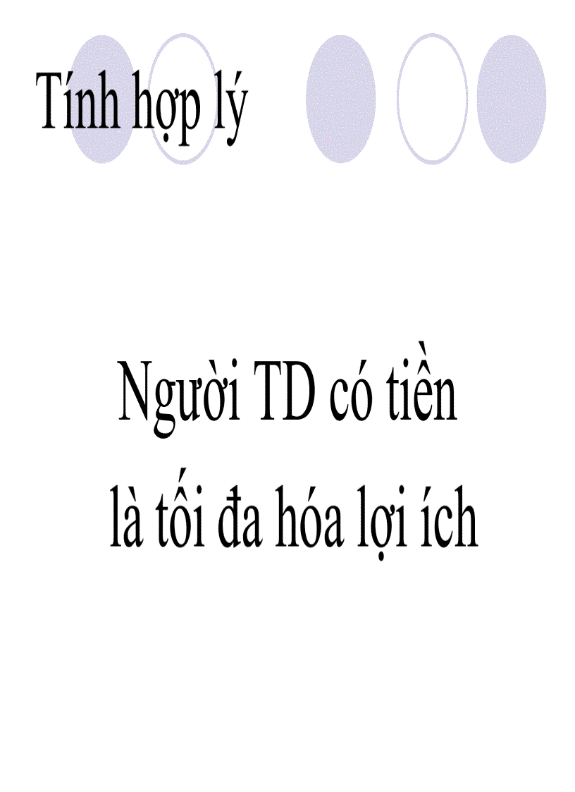 image for page Lí thuyết người tiêu dùng