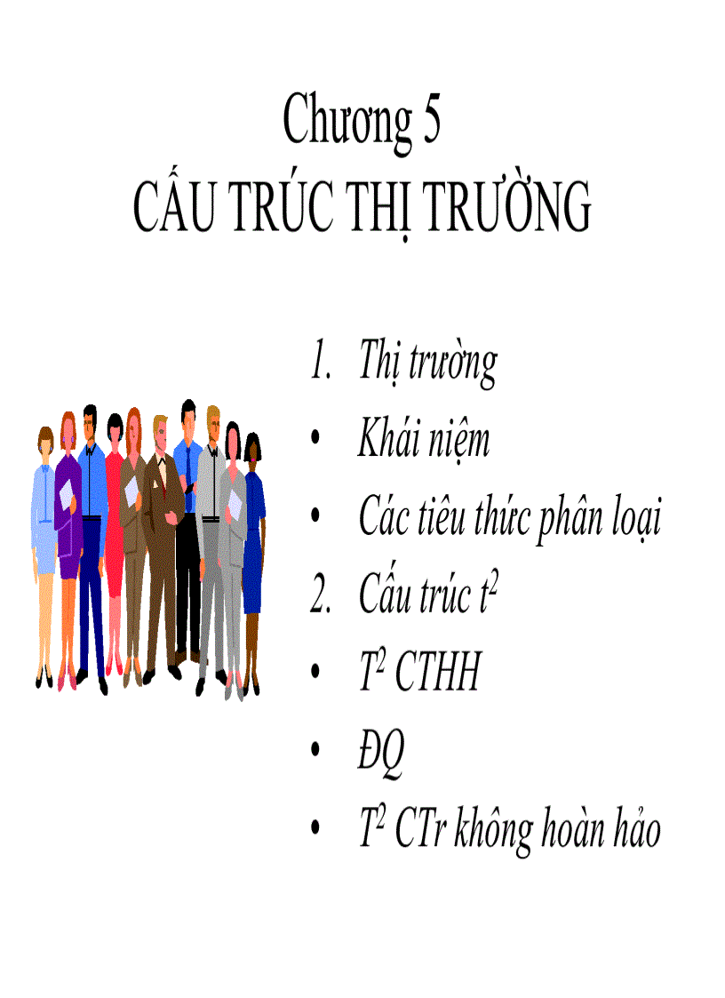 image for page Cấu trúc thị trường
