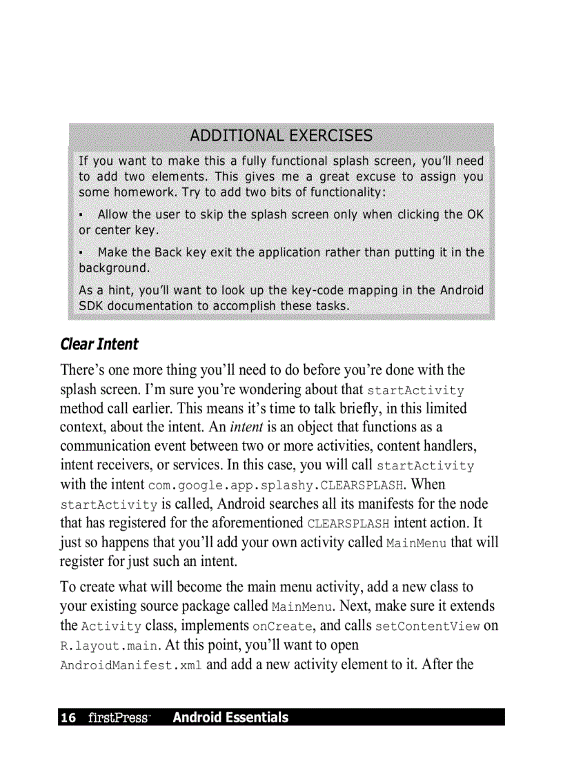 image for page Android Essentials