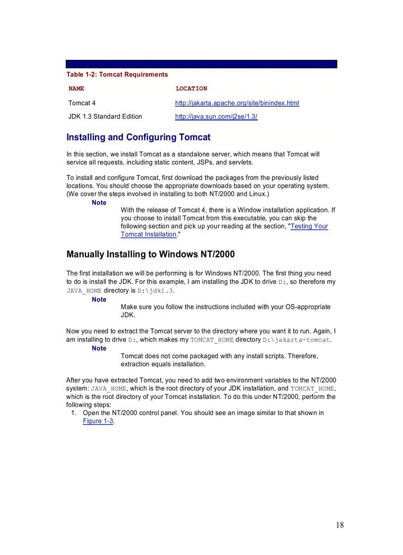 image for page Apache Jakarta Tomcat