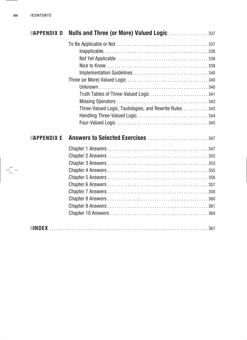 image for page Applied Mathematics for Database Professionals