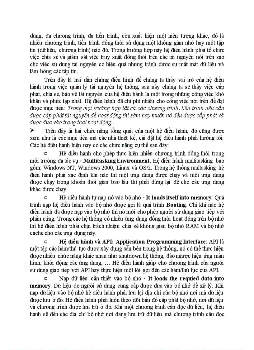 image for page Giáo trình lý thuyết hệ điều hành