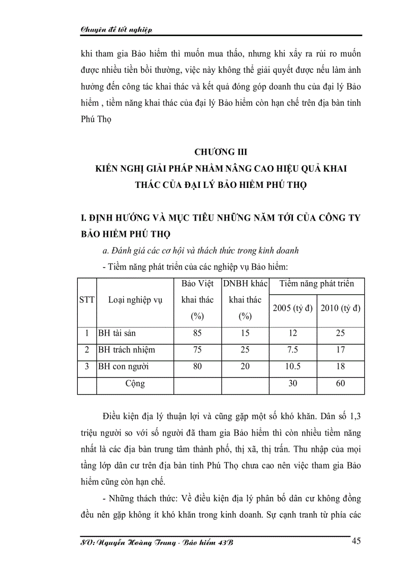 image for page Một số kiến nghị và giải pháp nhằm nâng cao hiệu quả khai thác của đại lý bảo hiểm Phú Thọ 5 phần 1