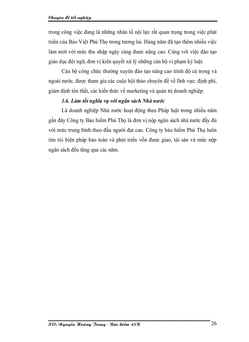 image for page Một số kiến nghị và giải pháp nhằm nâng cao hiệu quả khai thác của đại lý bảo hiểm Phú Thọ 5 phần 4