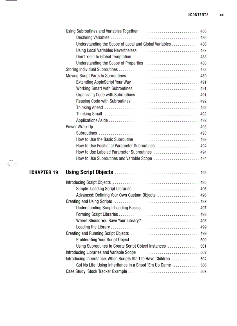 image for page AppleScript The Comprehensive Guide to Scripting and Automation on Mac OS X Second Edition