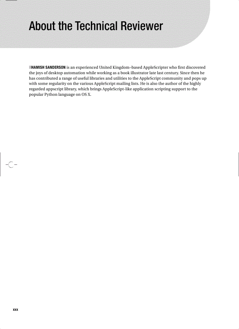 image for page AppleScript The Comprehensive Guide to Scripting and Automation on Mac OS X Second Edition