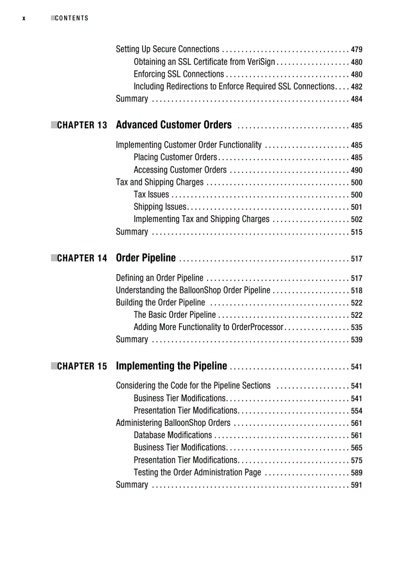 image for page Beginning ASP NET 2 0 E Commerce in C 2005 From Novice to Professional