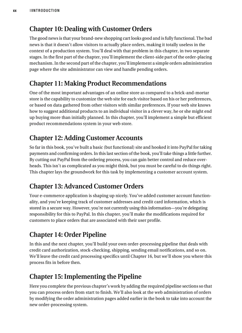 image for page Beginning ASP NET 2 0 E Commerce in C 2005 From Novice to Professional