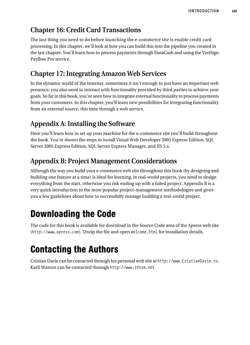image for page Beginning ASP NET 2 0 E Commerce in C 2005 From Novice to Professional