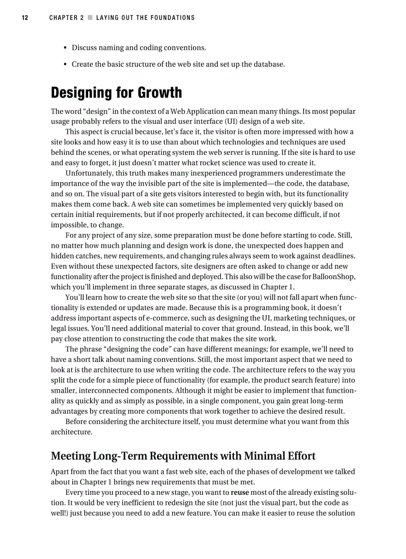 image for page Beginning ASP NET 2 0 E Commerce in C 2005 From Novice to Professional