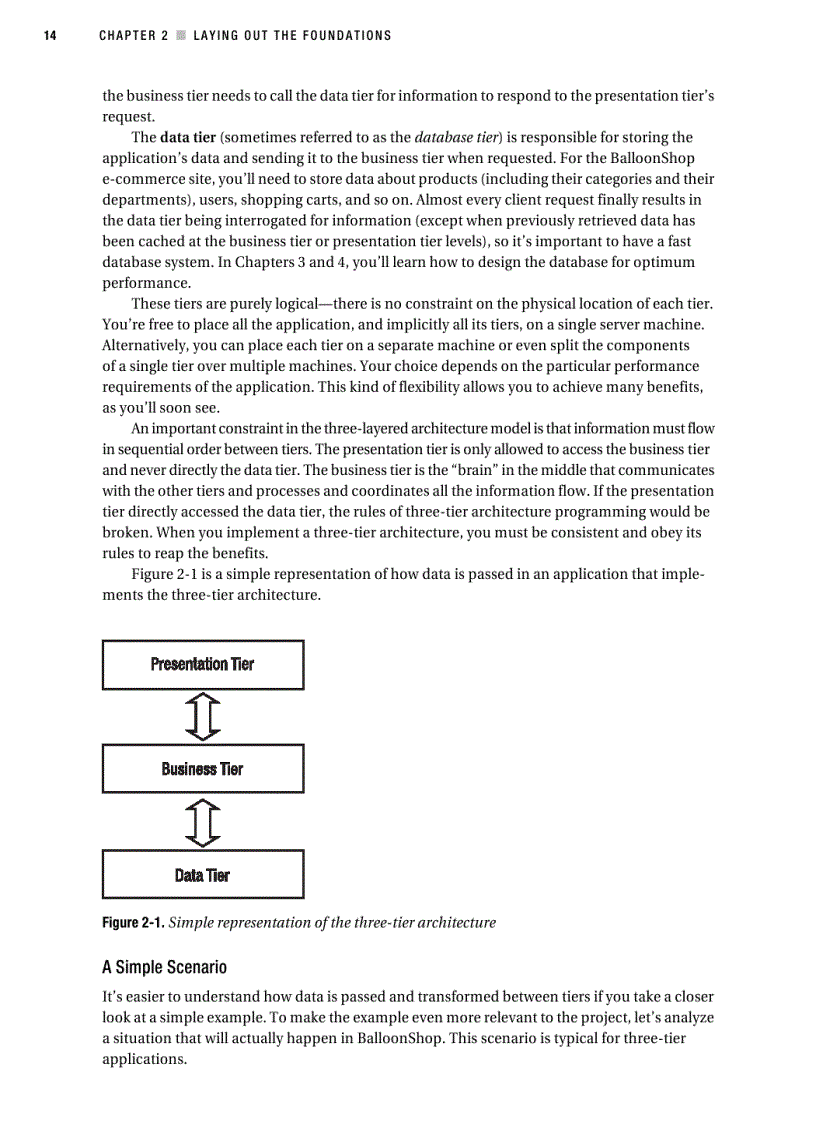 image for page Beginning ASP NET 2 0 E Commerce in C 2005 From Novice to Professional
