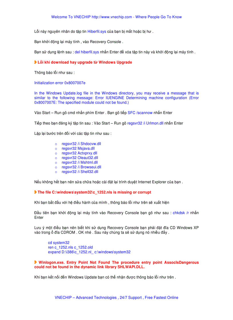 image for page 500 lỗi Win và cách khắc phục phần 2