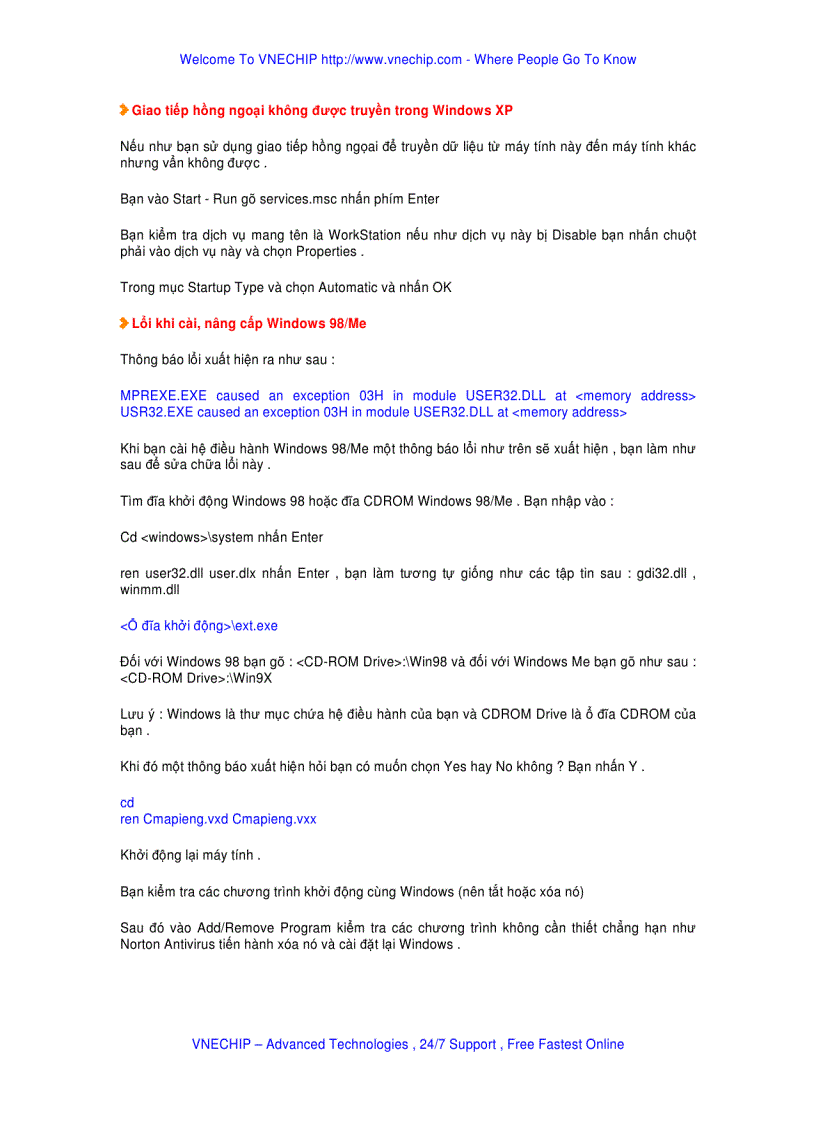 image for page 500 lỗi Win và cách khắc phục phần 3