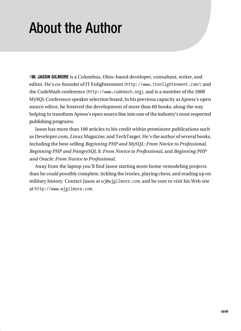 image for page Beginning PHP and MySQL From Novice to Professional