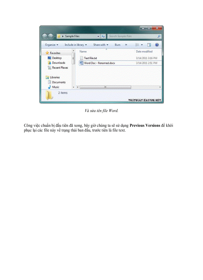 image for page Khôi phục dữ liệu đã xóa bằng công cụ có sẵn trong Windows 7 phần 1