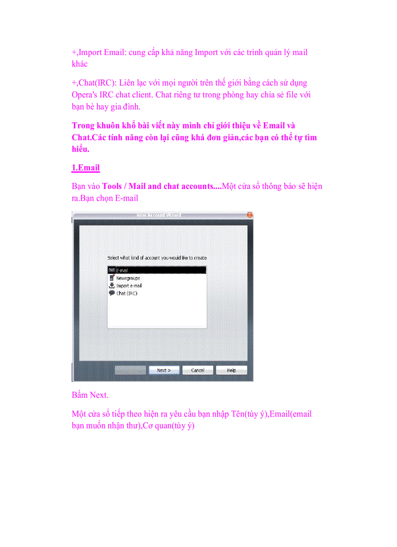 image for page Giáo trình tin học Opera Hướng dẫn sử dụng và các thủ thuật