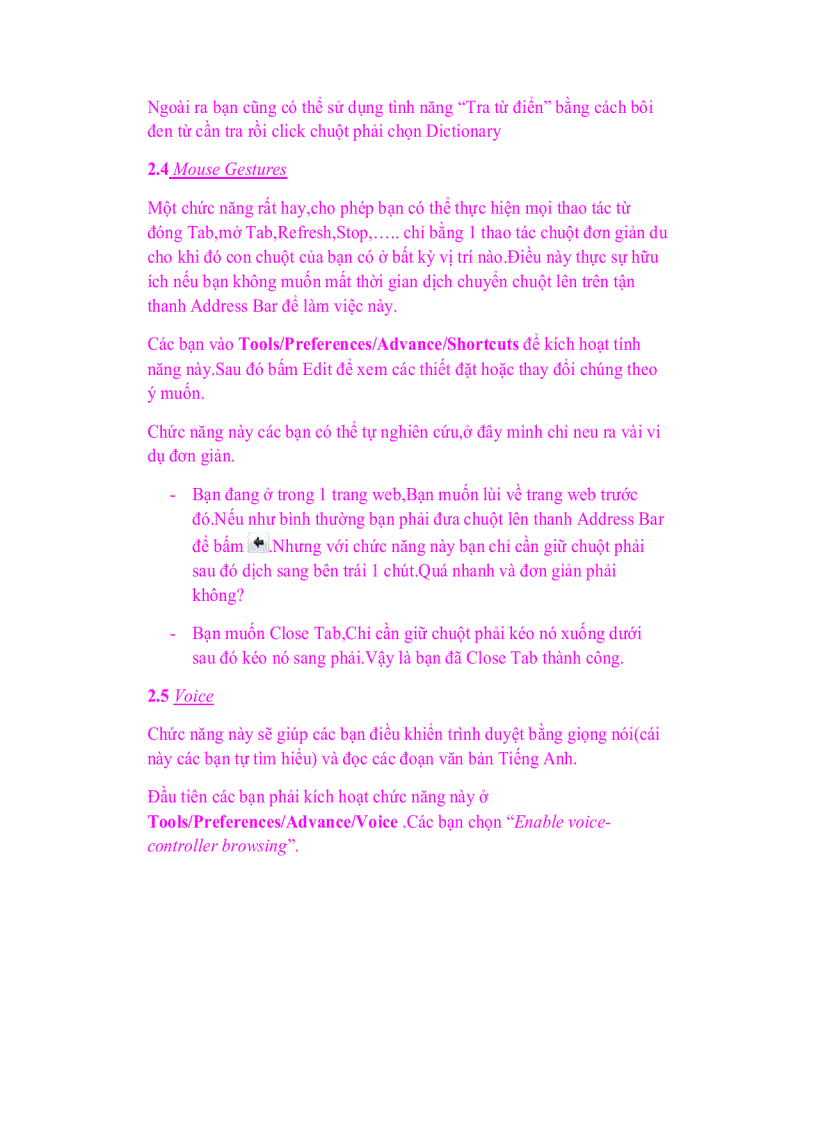 image for page Giáo trình tin học Opera Hướng dẫn sử dụng và các thủ thuật