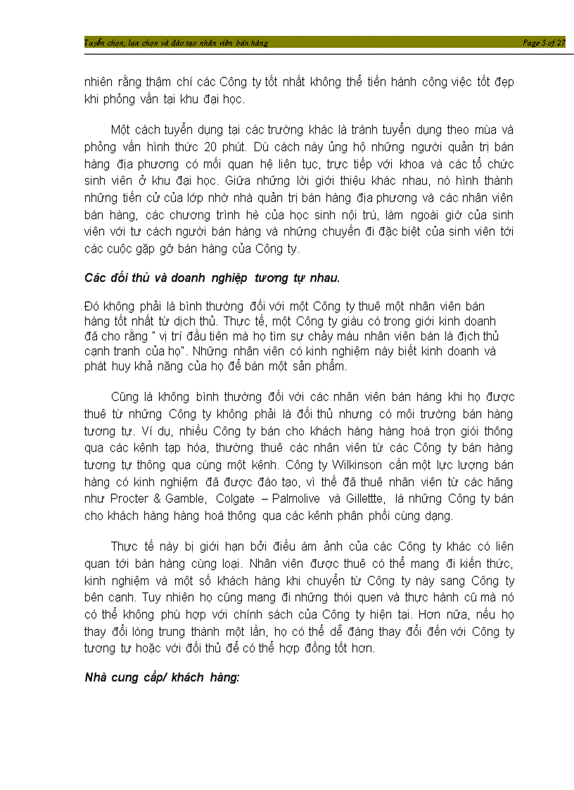 image for page Tuyển dụng lựa chọn và đào tạo nhân viên bán hàng