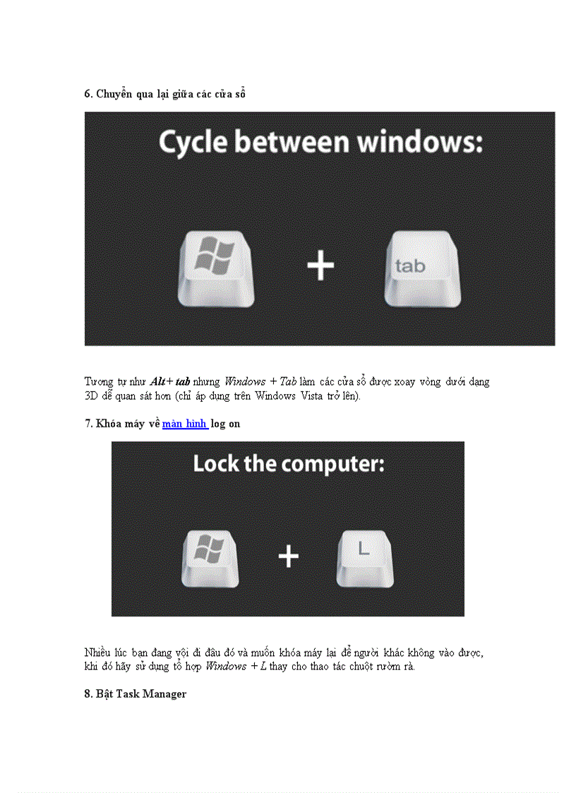 image for page 15 tổ hợp phím tắt hữu ích trong Windows