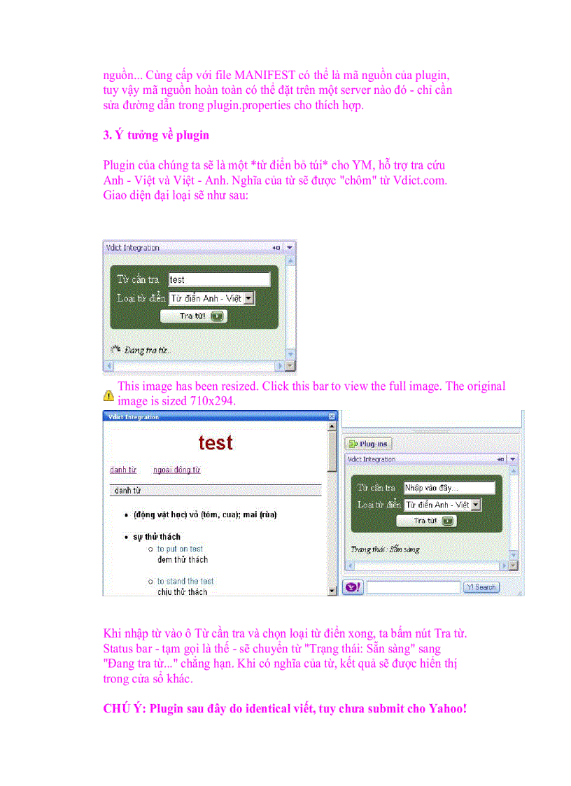 image for page Viết Plugin cho Yahoo Messenger 8