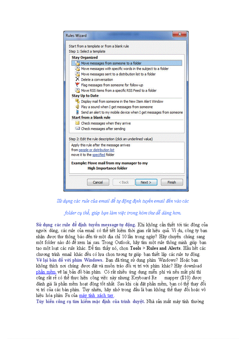image for page Cách làm việc hiệu quả hơn trong Windows